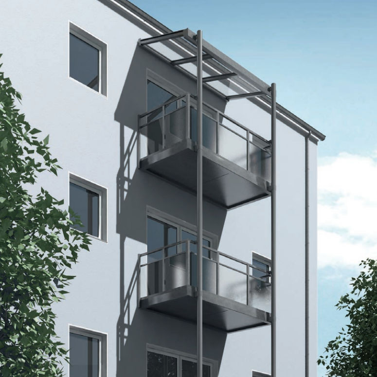 Add-on balconies